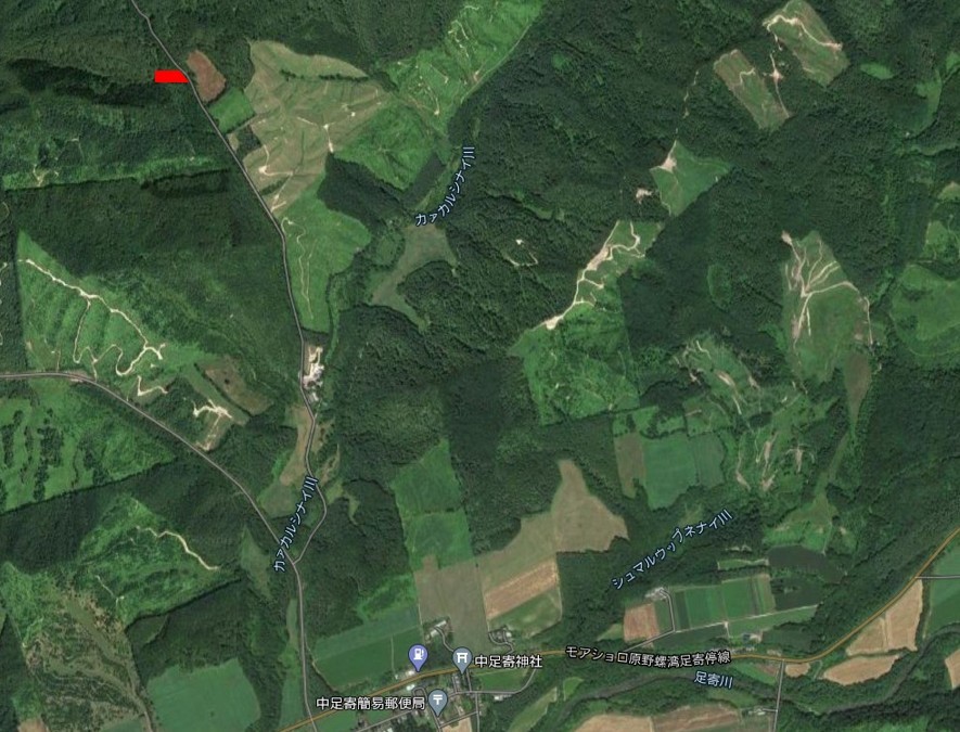 足寄郡足寄町中足寄の土地