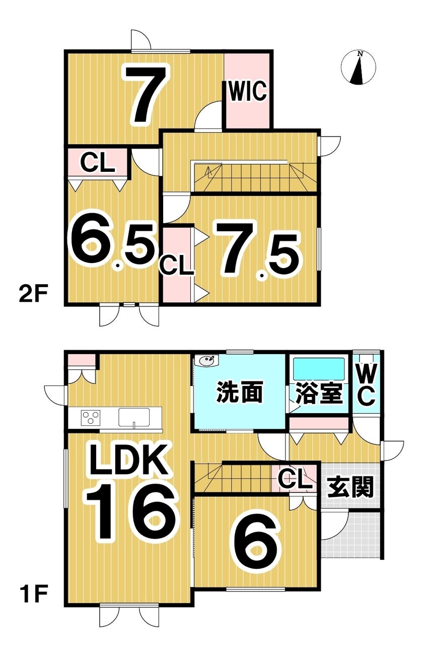 ※商談中※西１５条南５丁目　新築戸建 間取り