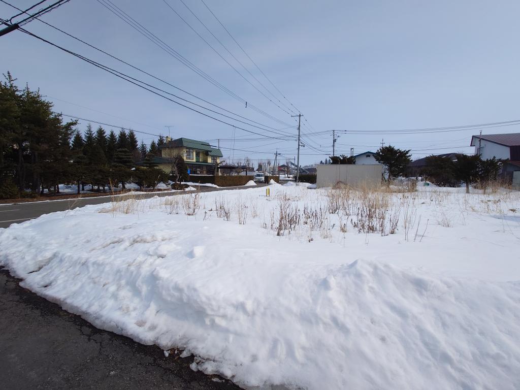 士幌町の角の土地 内観