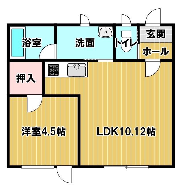 コーポさくら２．３ 間取り