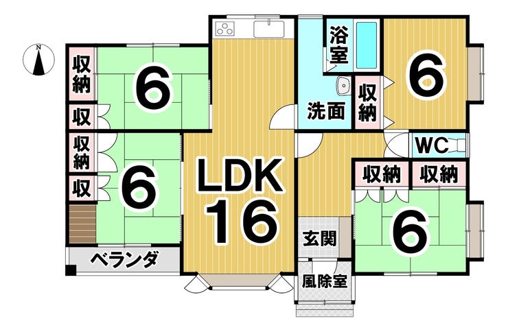 ※商談中※音更町共栄台東１０丁目　中古戸建 間取り