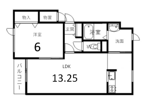 ノースフォレスト 間取図
