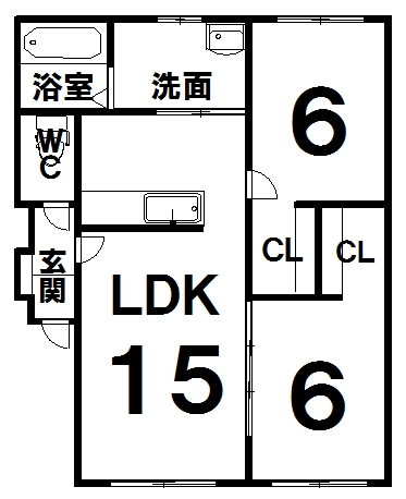 INSIEME(インシエーメ) 間取図