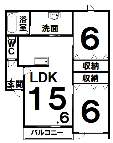 LEVANTEⅦ(レヴァンテセブン) 間取図
