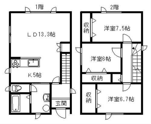 カーサパリアン 間取図